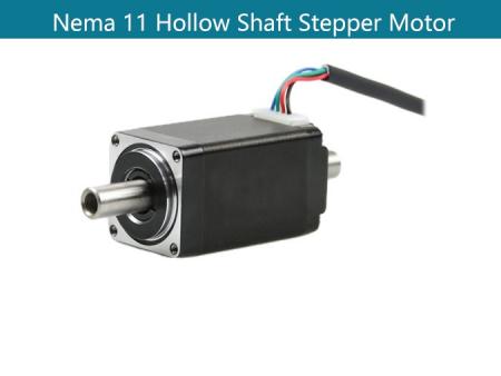 hollow shaft stepper motor