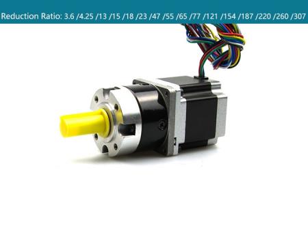 geared stepper motor