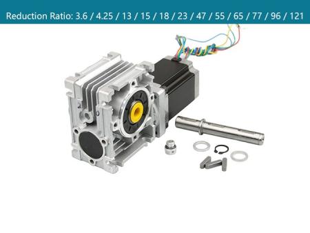 nema 23 worm geared stepper motor