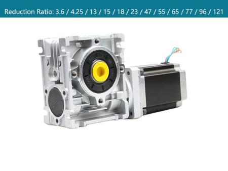 worm gearbox stepper motor