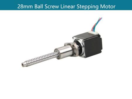 stepper motor with ball screw