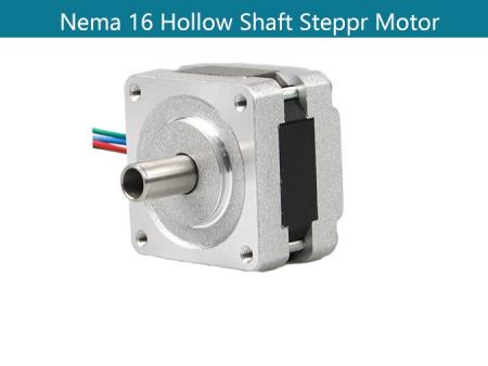 nema 16 hollow shaft stepper motor