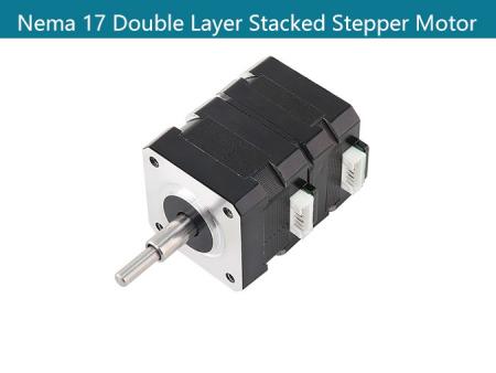 Double Layer Stacked Stepper Motor