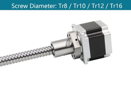 lead screw stepper motor