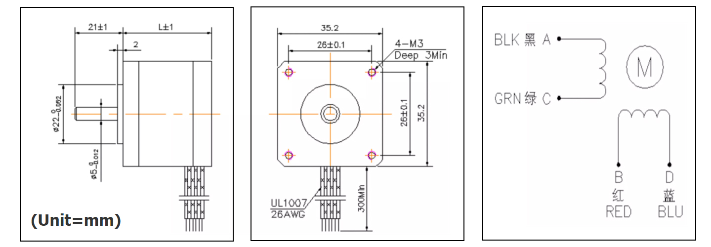 nema 14 stepper motor