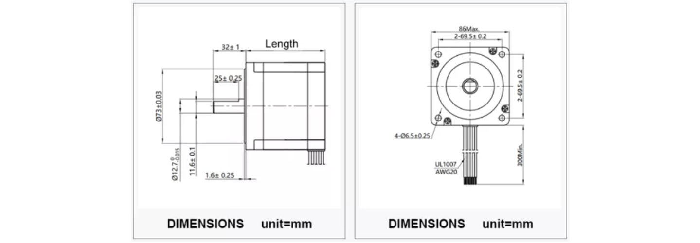 nema 34 stepper motor