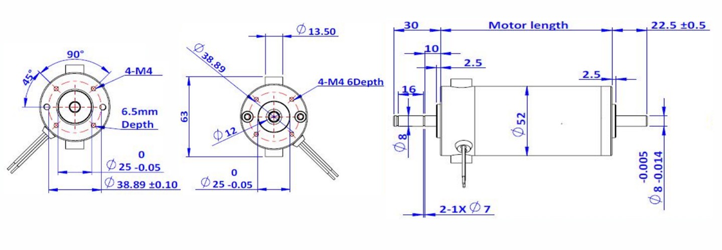 brushed dc motor