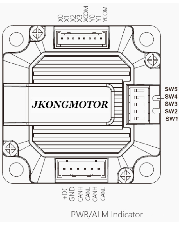 integrated stepper motor
