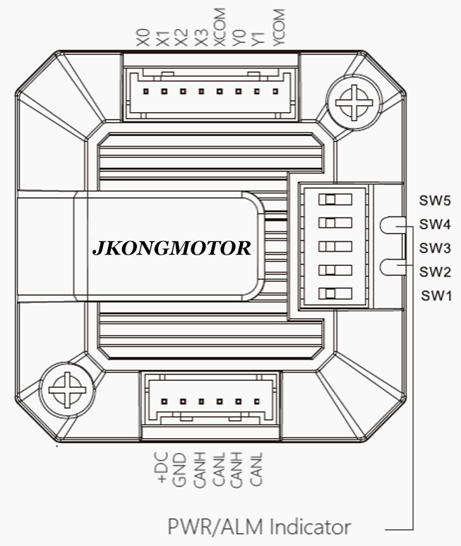 integrated stepper motor