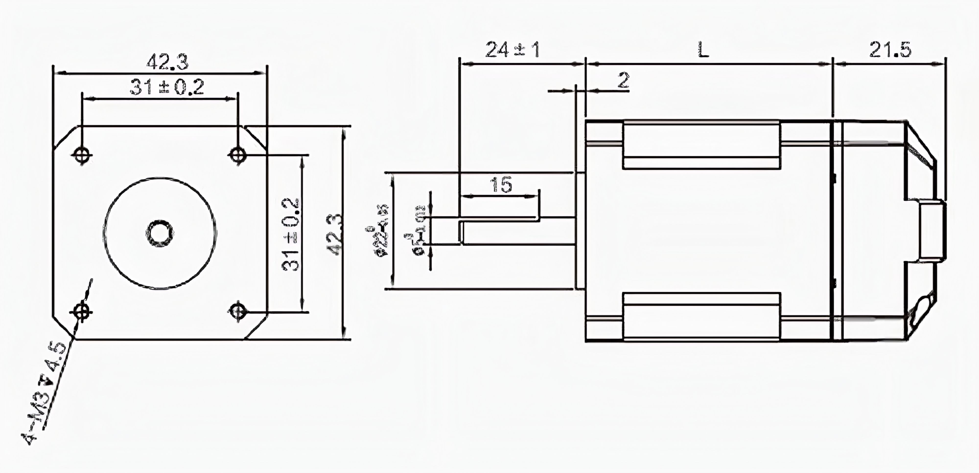 integrated stepper motor