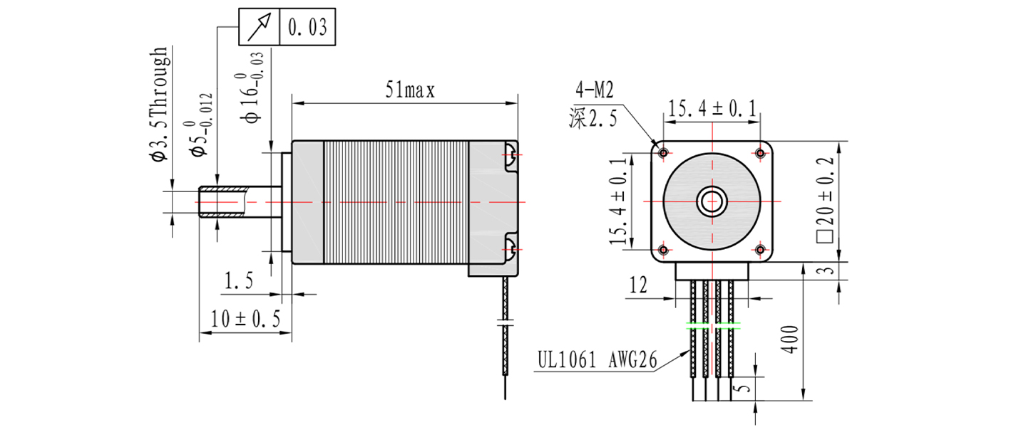 nema 8 stepper motor